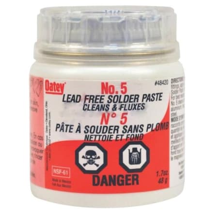 0.10 Lb White Lead Free Solder Paste